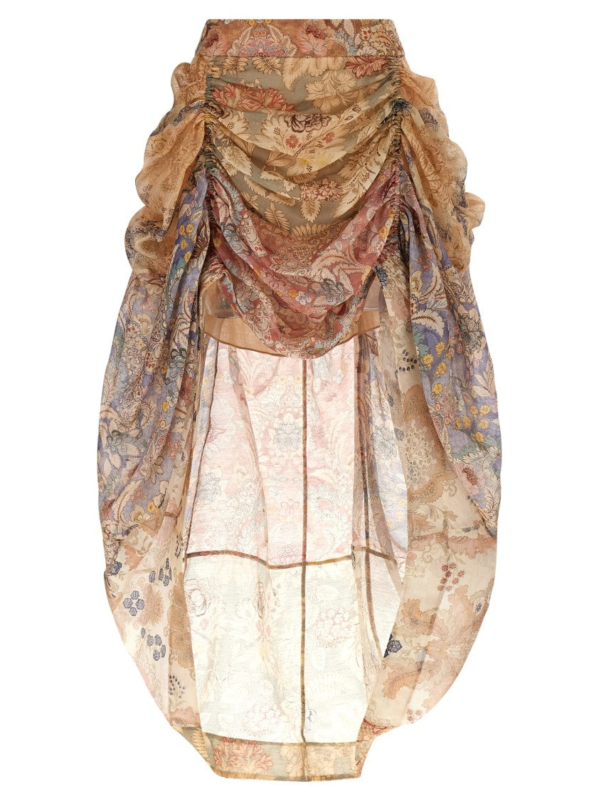 Zimmermann 'Rebellion' Draped Skirt