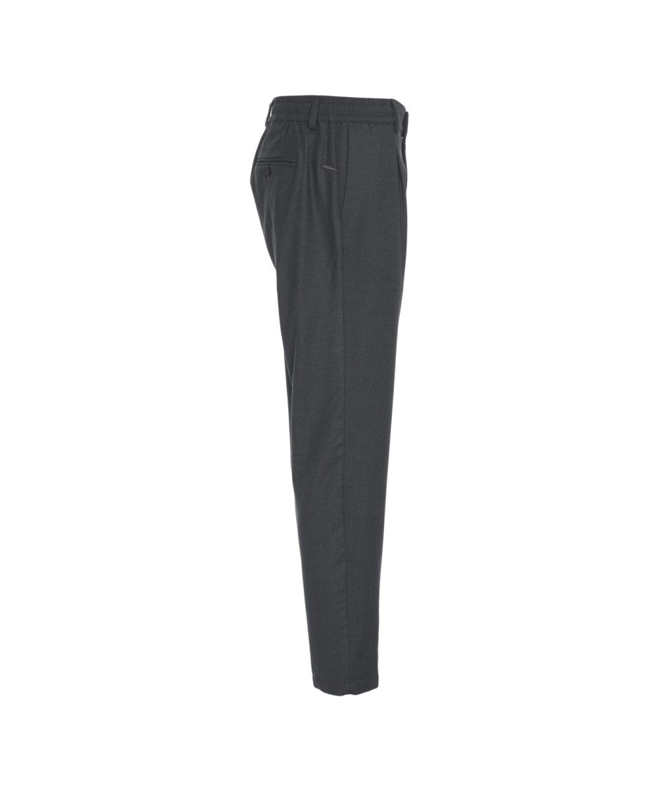 Cruna Slim-Fit Chino Trousers With Pressed Pleats