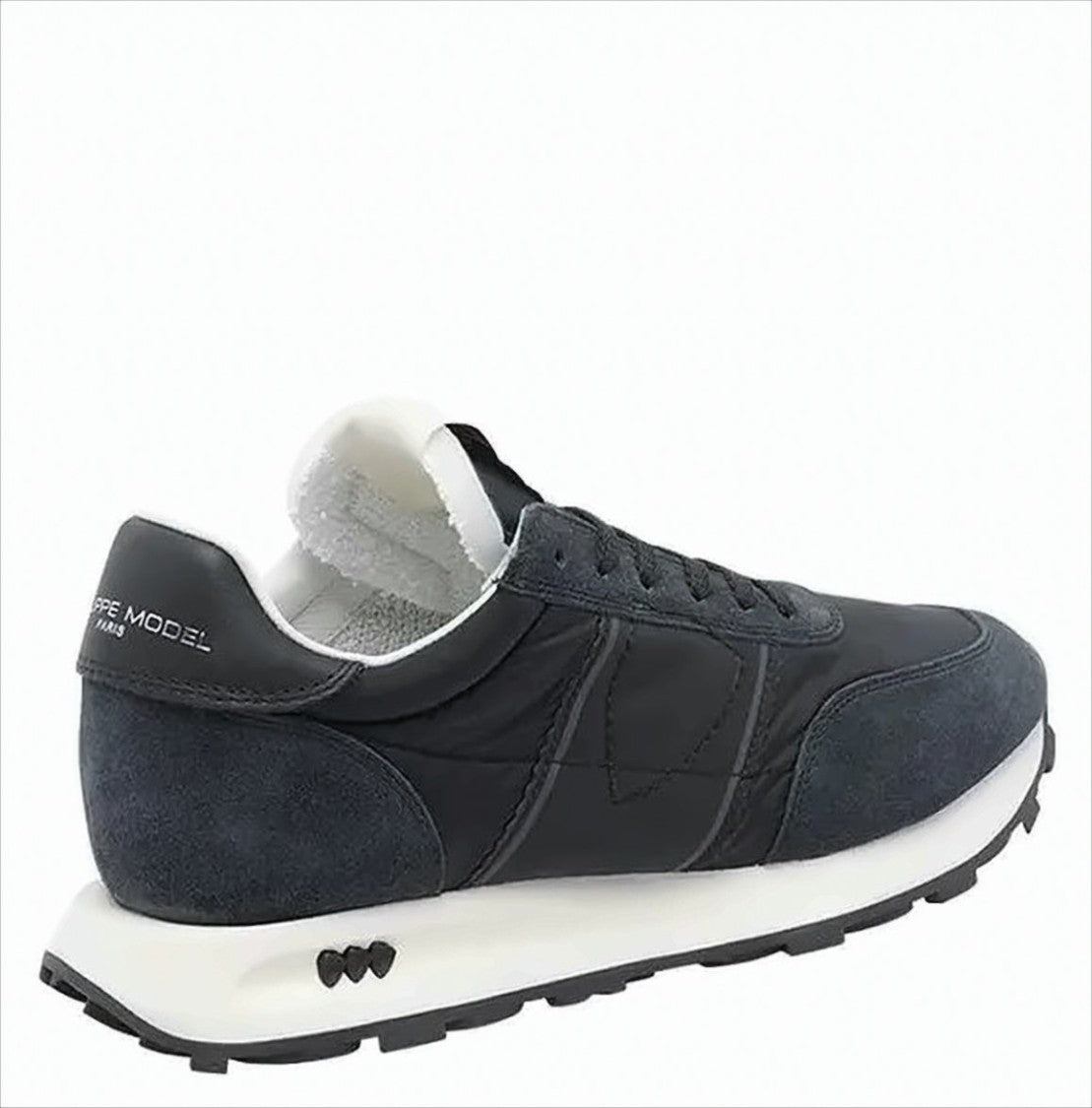 Philippe Model Low-Top Sneakers With Leather And Fabric Composition