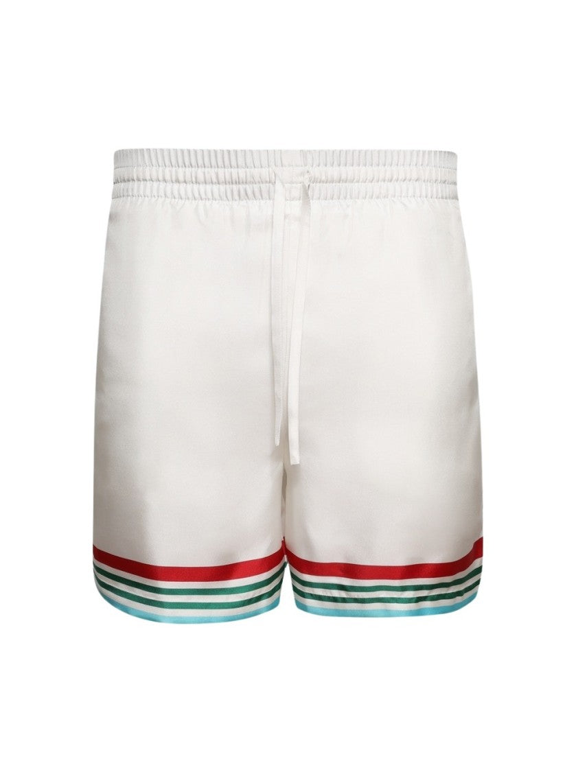 Casablanca Casa Way World Series Shorts White