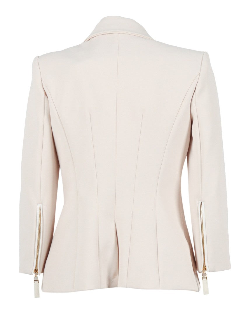 Elisabetta Franchi Tailored Blazer With Double-Breasted Design