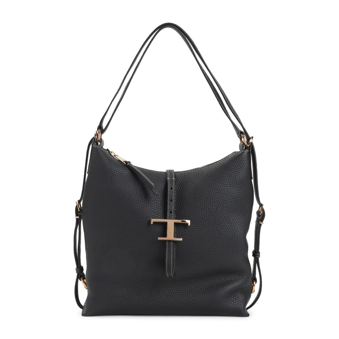 Tod's Textured Black Shoulder Bag