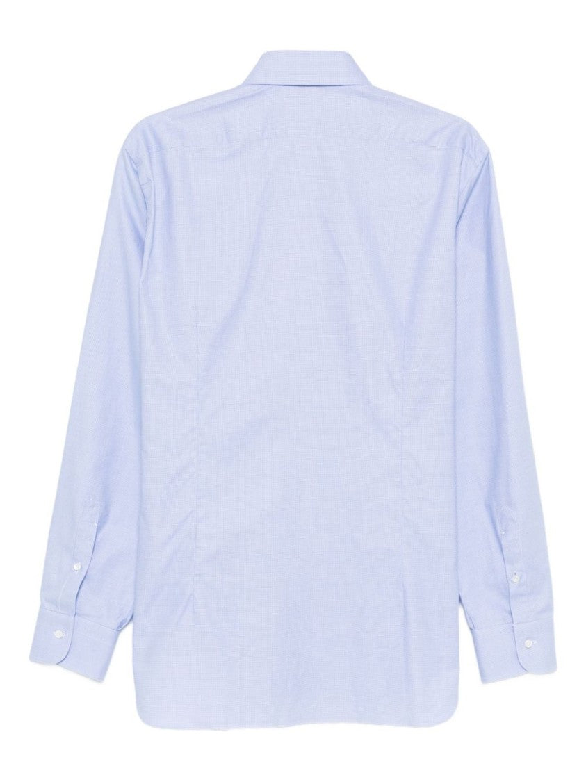 Barba Light Blue Long-Sleeve Barba Shirt