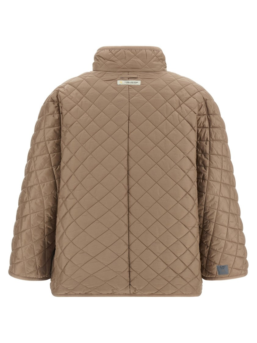 Max Mara 'Delfina' Reversible Hood