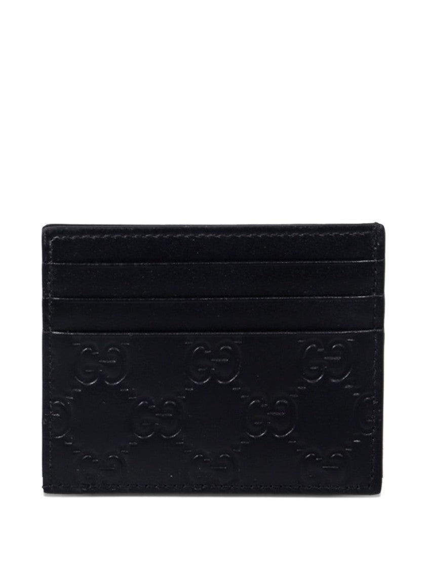 Gucci Compact Black Calfskin Wallet