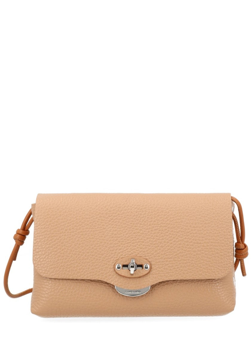 Zanellato Neutrals Lettera Daily Bovine Handbag