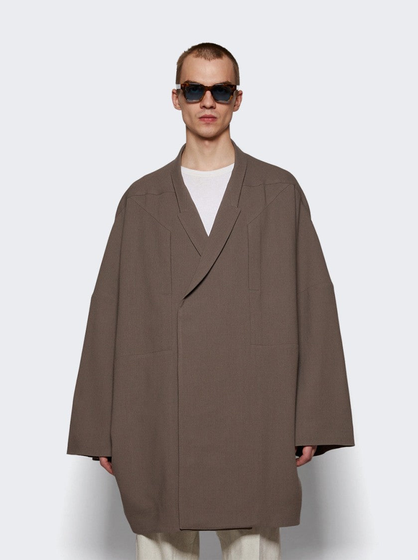 Rick Owens Oversized Arrowhead Jacket Dust