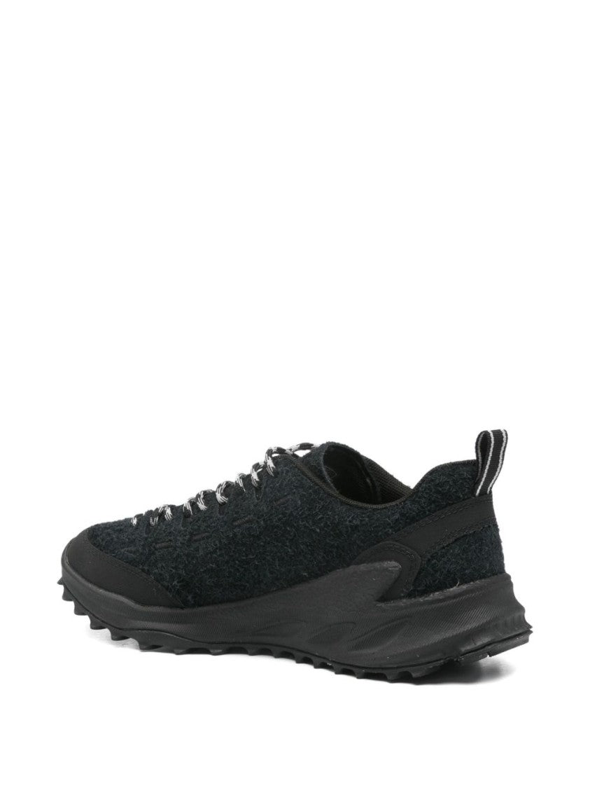Keen Textured Black Sneakers With Rugged Sole