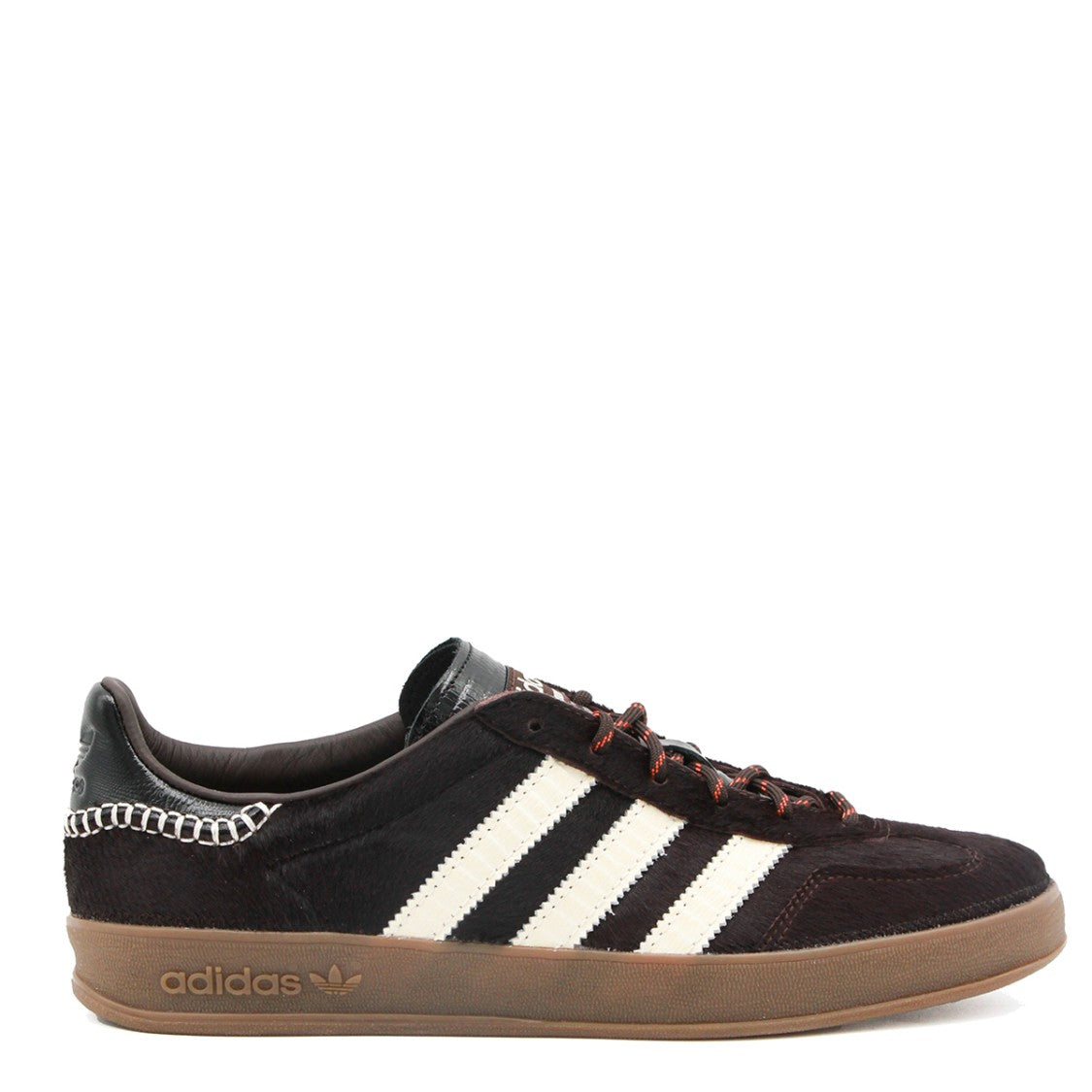 Adidas By Wales Bonner Brown Pony Hair Gazelle Sneakers