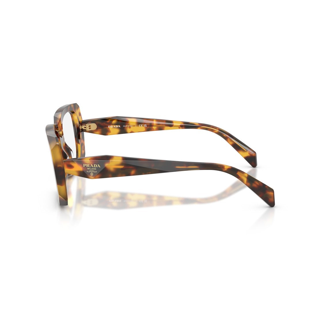 Prada 0Pr C09v Oversized Square Tortoiseshell Acetate Sunglasses
