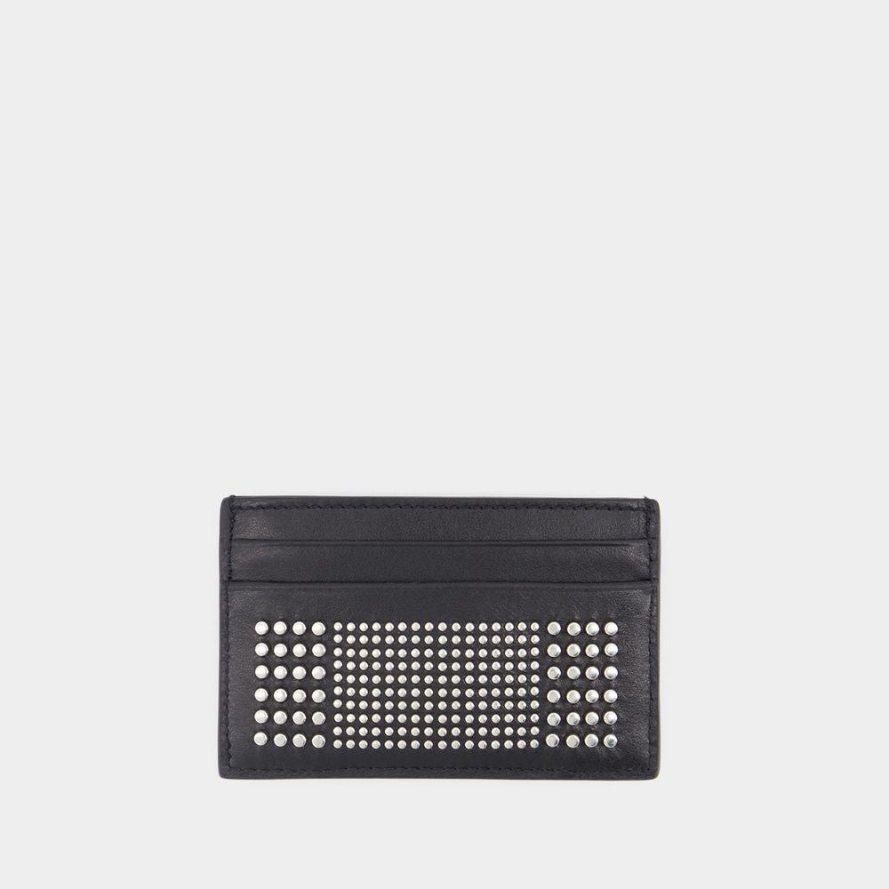 Alexander Mcqueen Card Holder - Nylon - Black