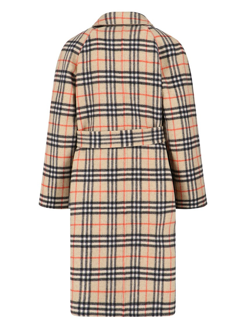 Burberry Reversible Wool Coat – Beige