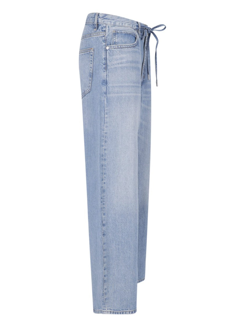 Frame Light Blue The Bow Jeans