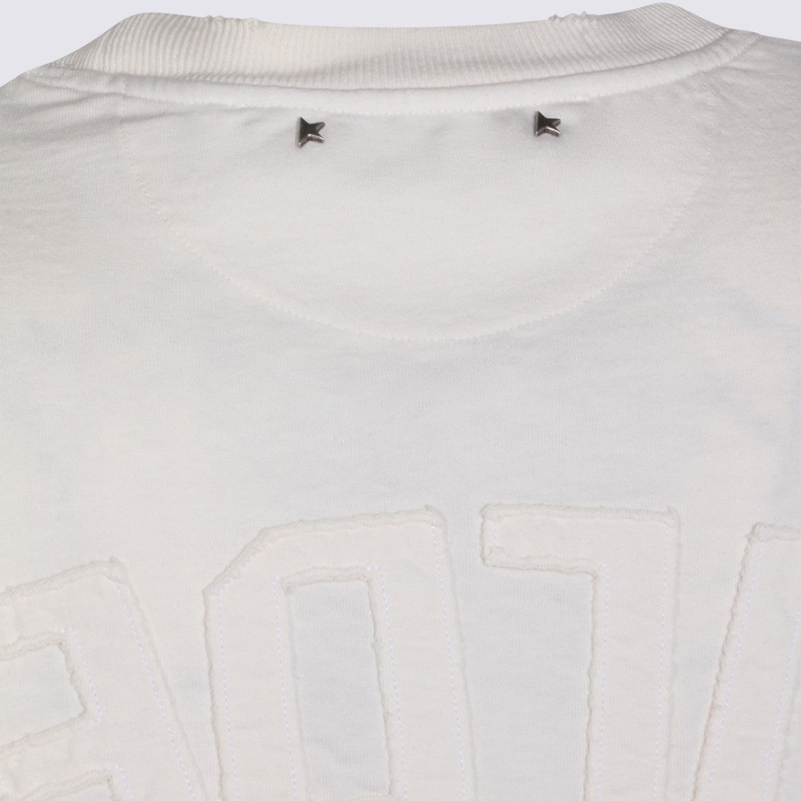 Golden Goose Relaxed-Fit Crew Neck T-Shirt With Embossed Detail