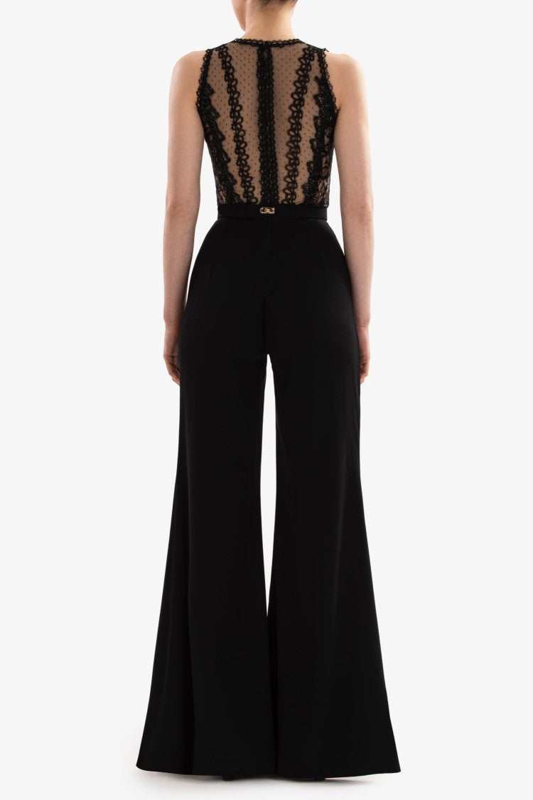 Saiid Kobeisy Lace Jumpsuit