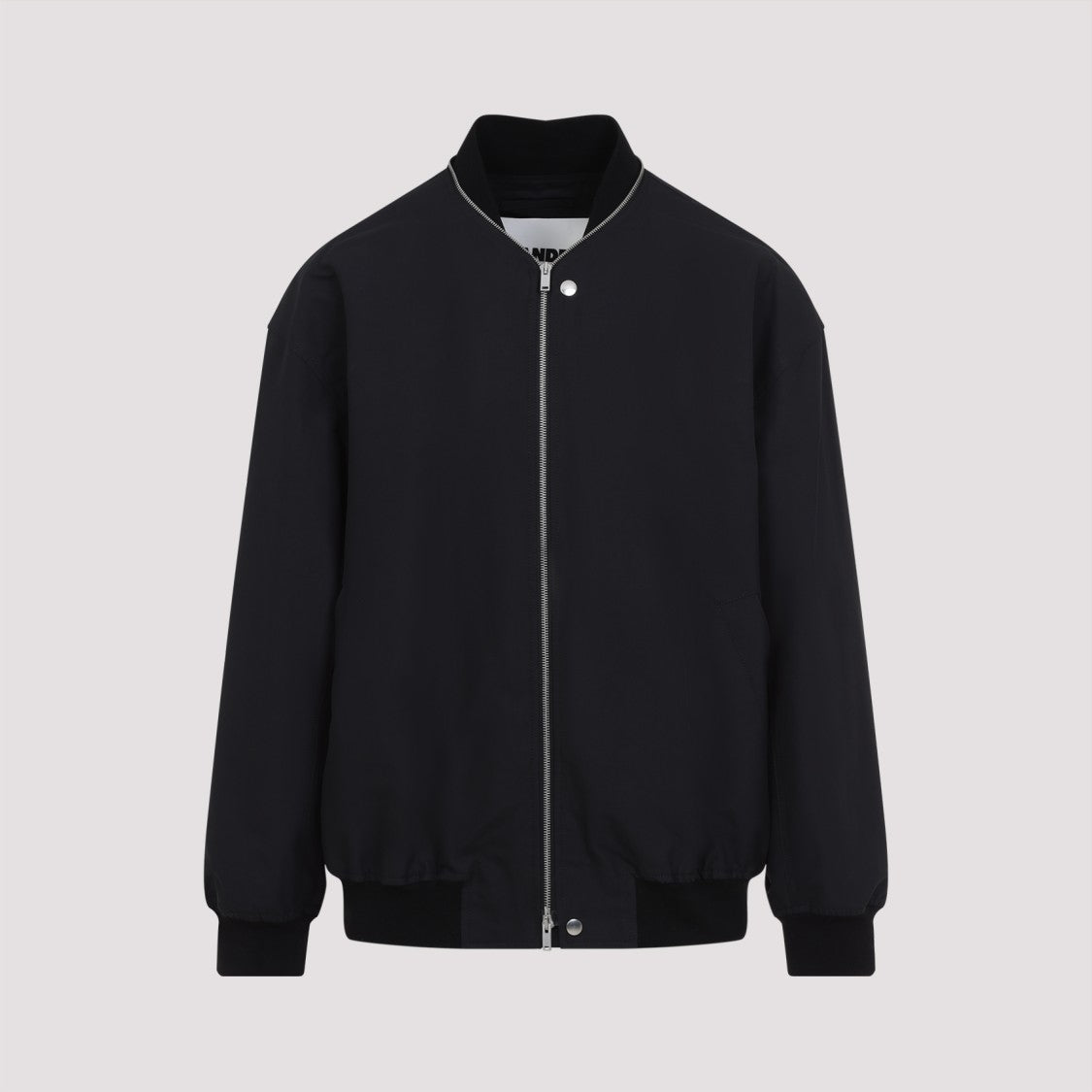 Jil Sander Black Cotton 11 Blouson