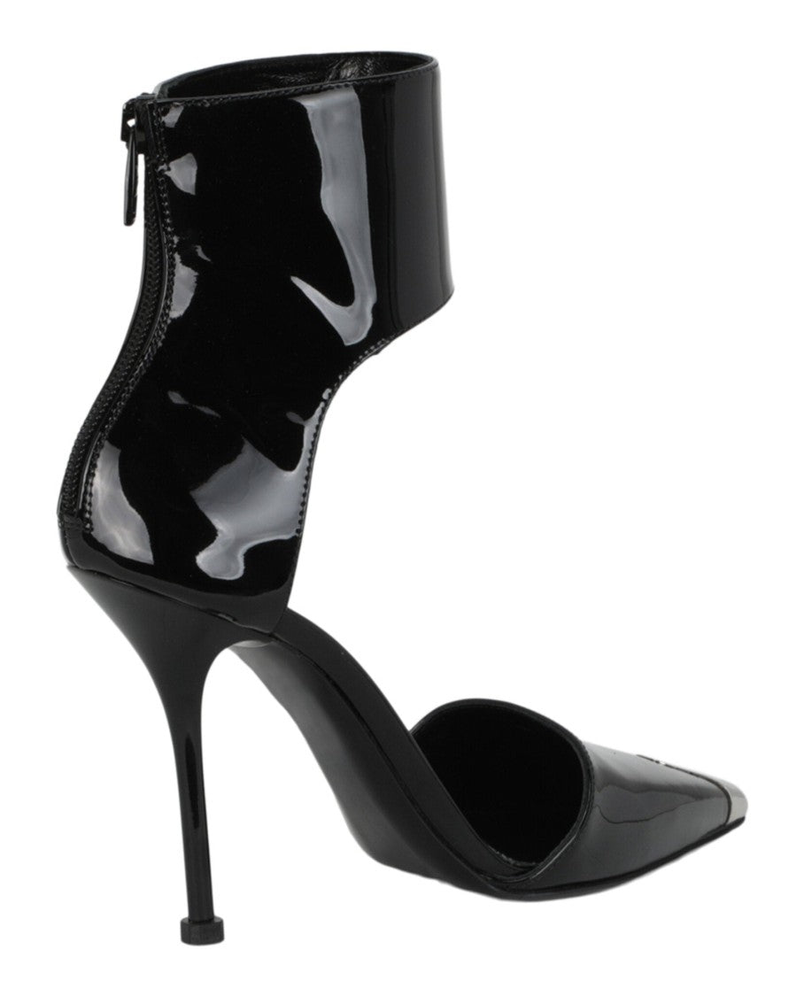 Alexander Mcqueen Punk Patent Leather Heels