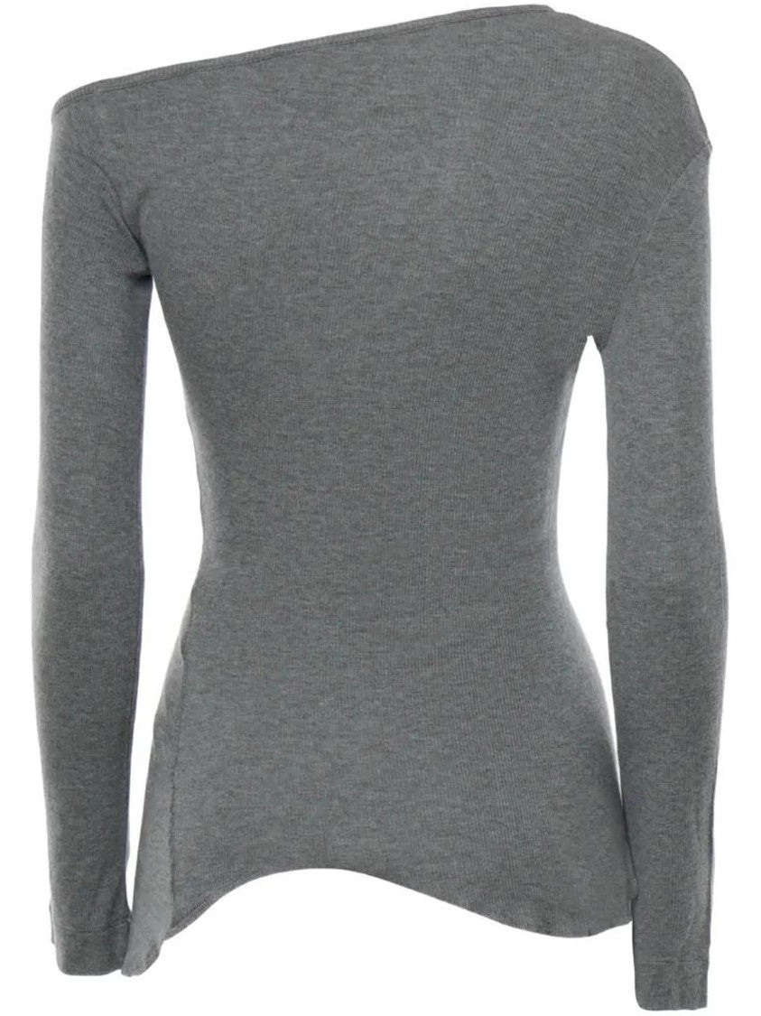 Vivienne Westwood Orgy Asymmetrical Off-Shoulder Top
