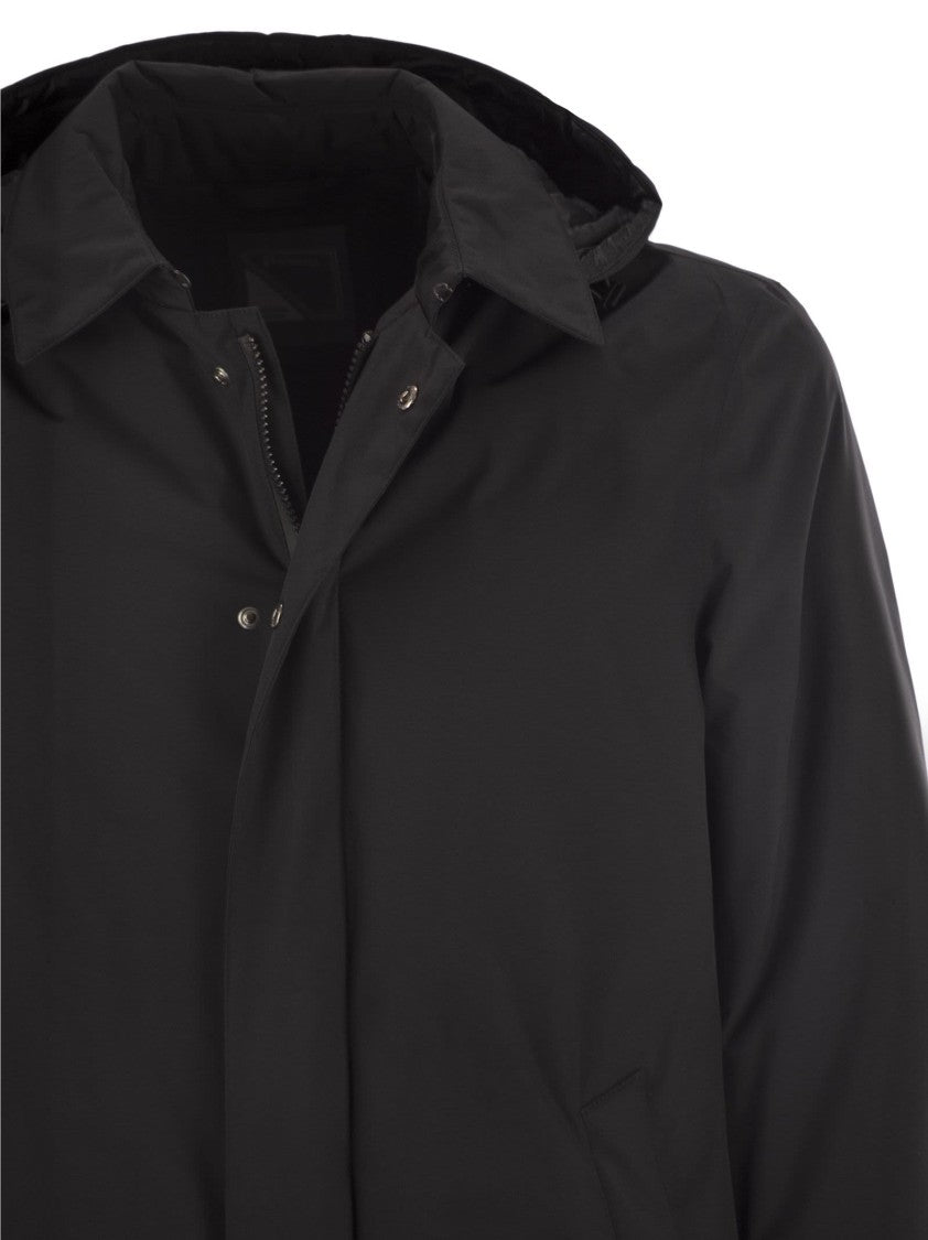 Herno Waterproof 2-Layer Laminar Fabric Coat