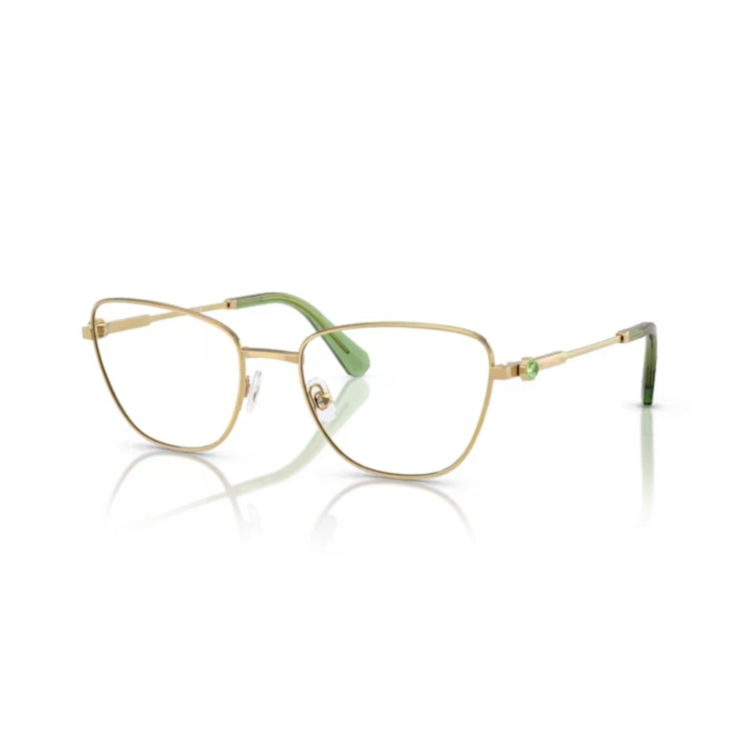 Swarovski 0Sk1018 Delicate Gold Cat-Eye Eyeglasses