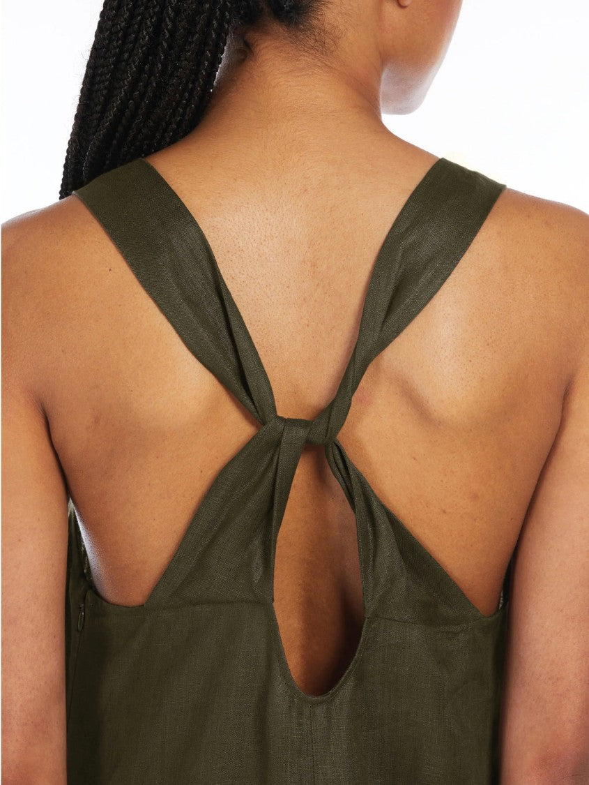 Max Mara Sleeveless Midi Dress