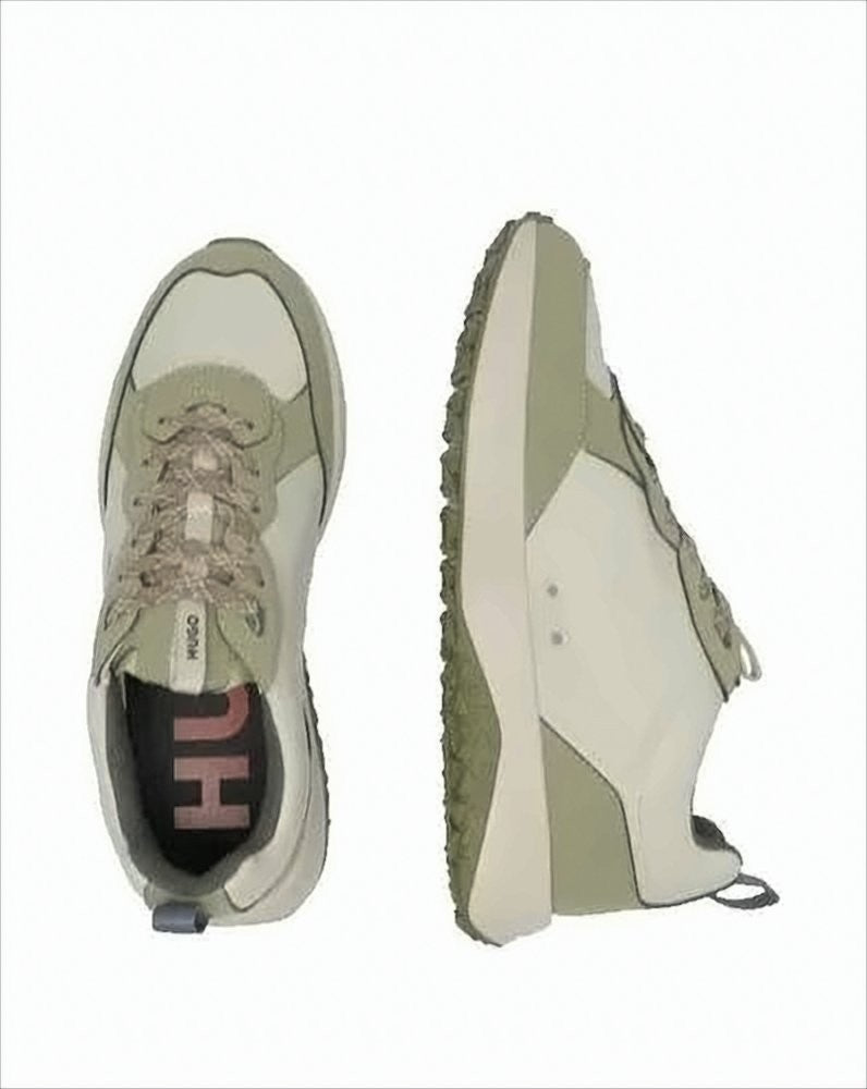 Hugo Boss Low-Top Sneakers With Nappa Leather Uppers And Textured Sole