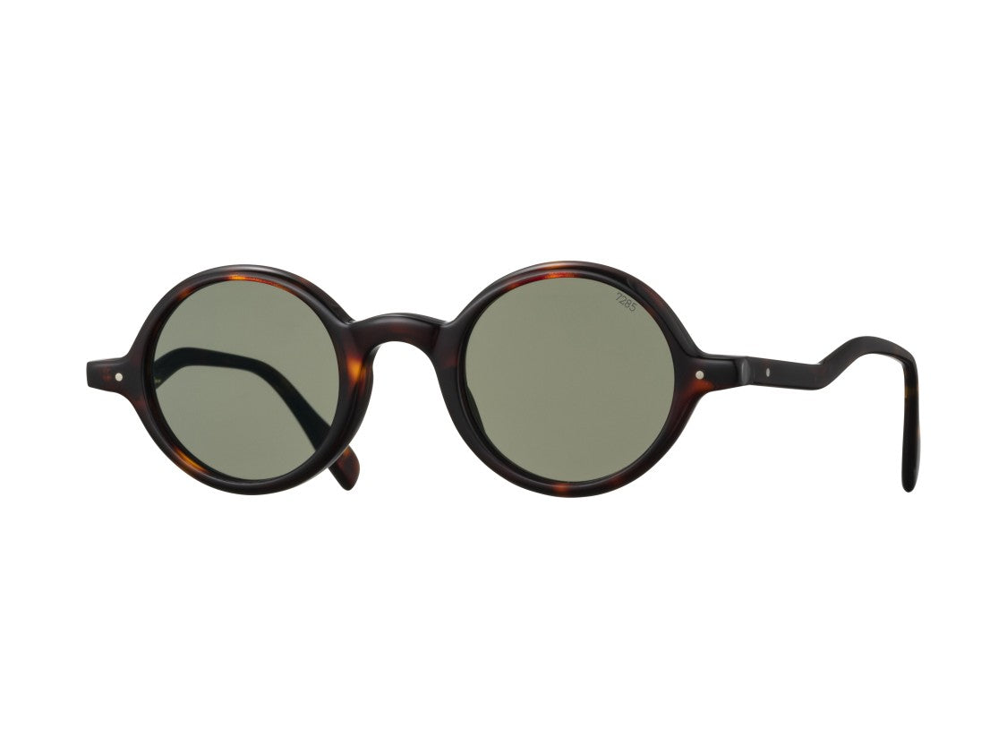 Eyevan Tortoiseshell 347E Round Sunglasses