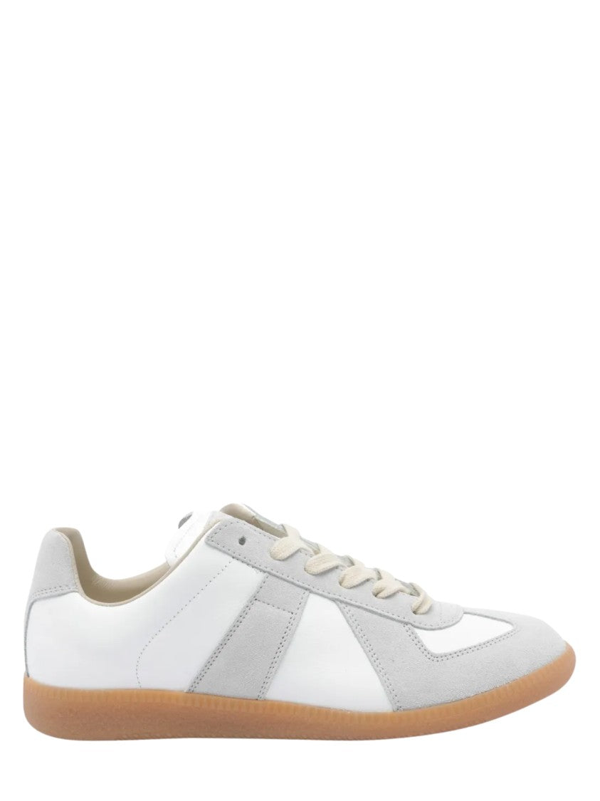Maison Margiela White Leather Replica Sneakers