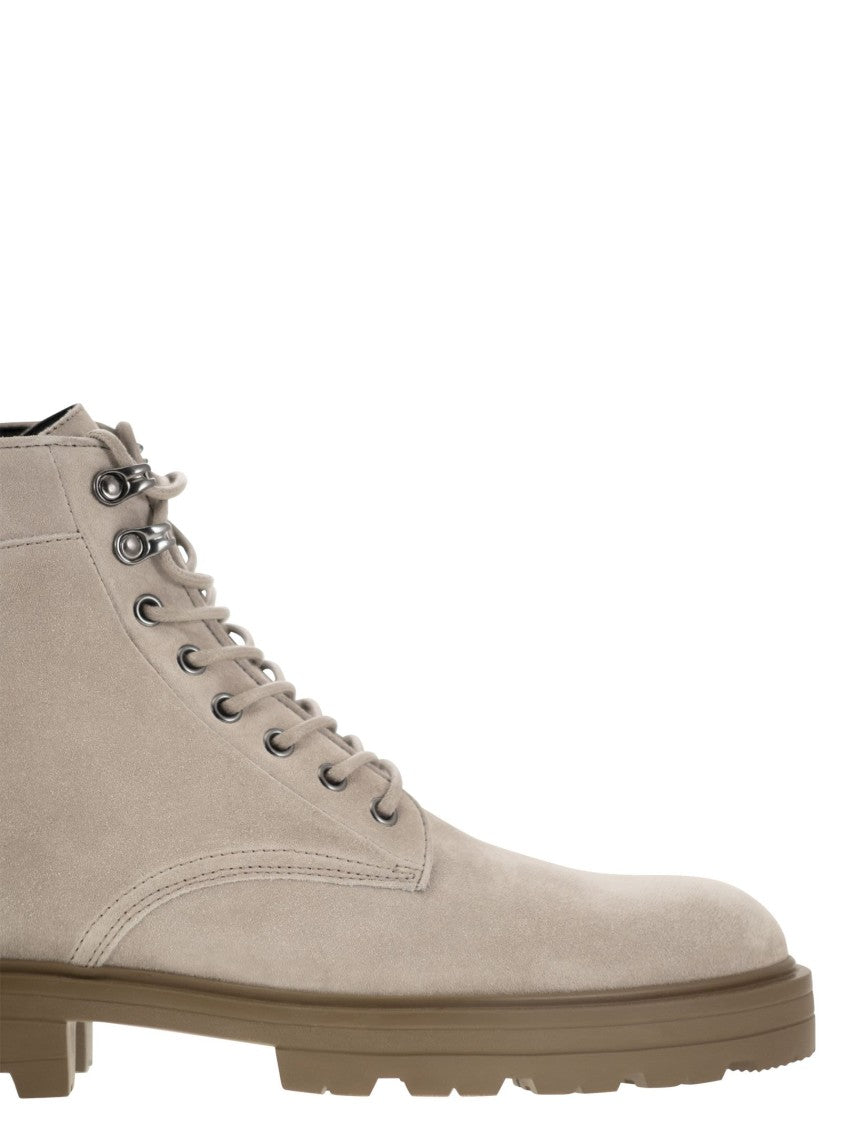 Hogan H673 Suede Boots