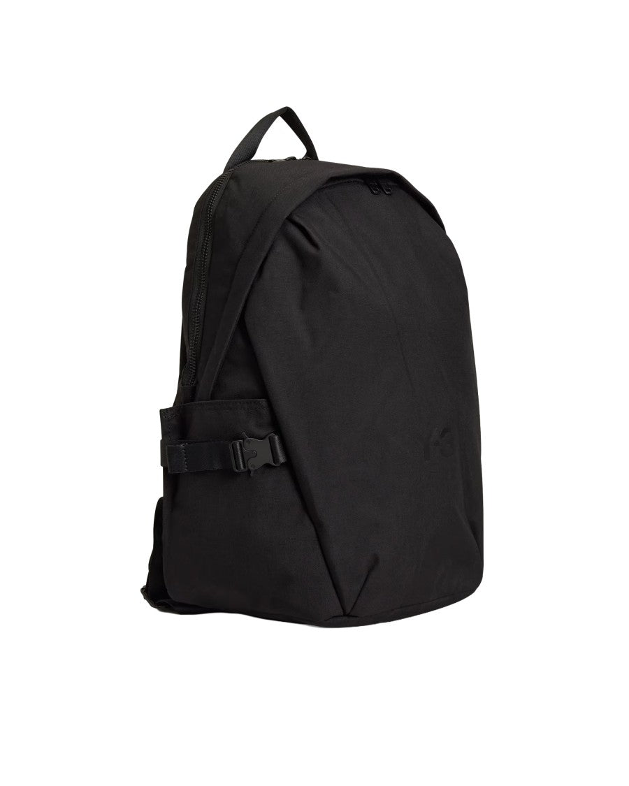 Y-3 Cordura Black Backpack With Padded Laptop Compartment
