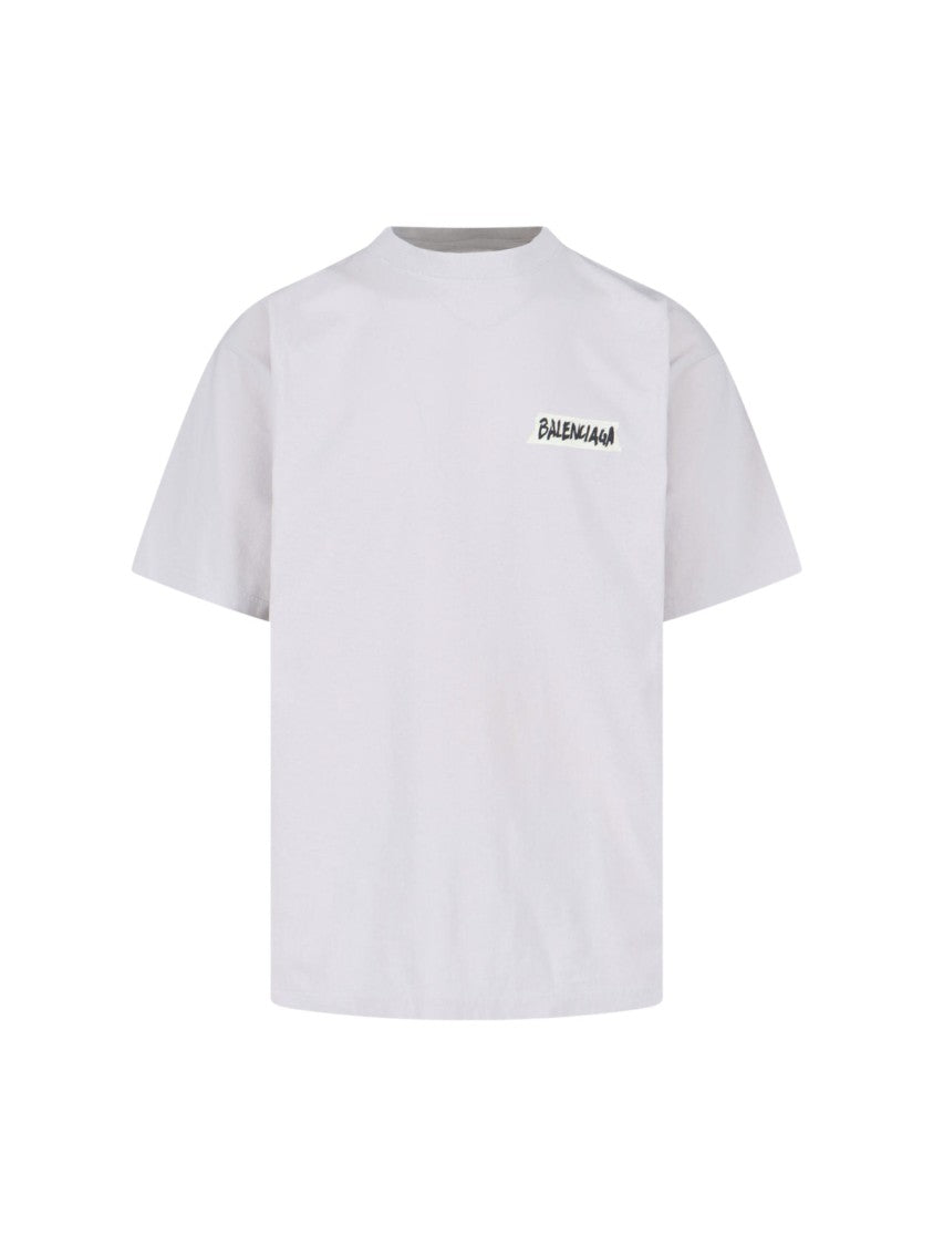 Balenciaga "Masking Tape" T-Shirt – White