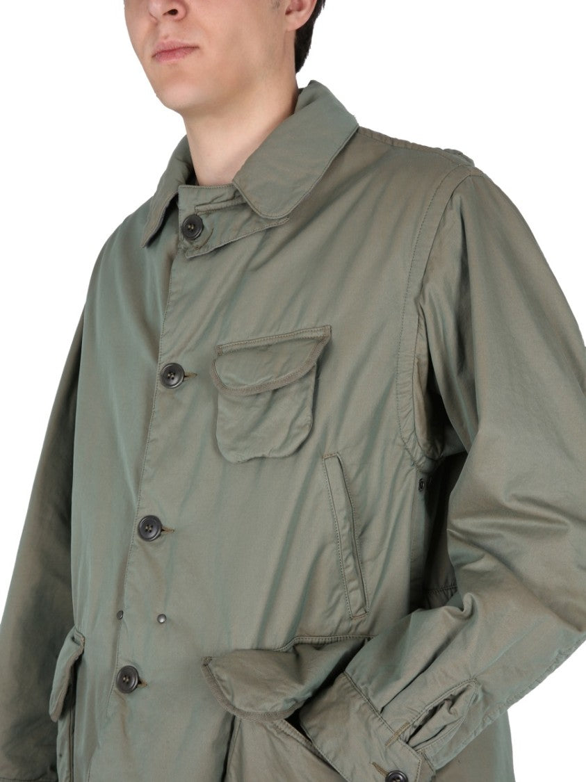 Maison Margiela Tonic Distressed Cotton Jacket