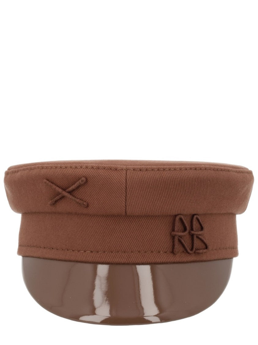 Ruslan Baginskiy Brown Structured Baker Boy Cap