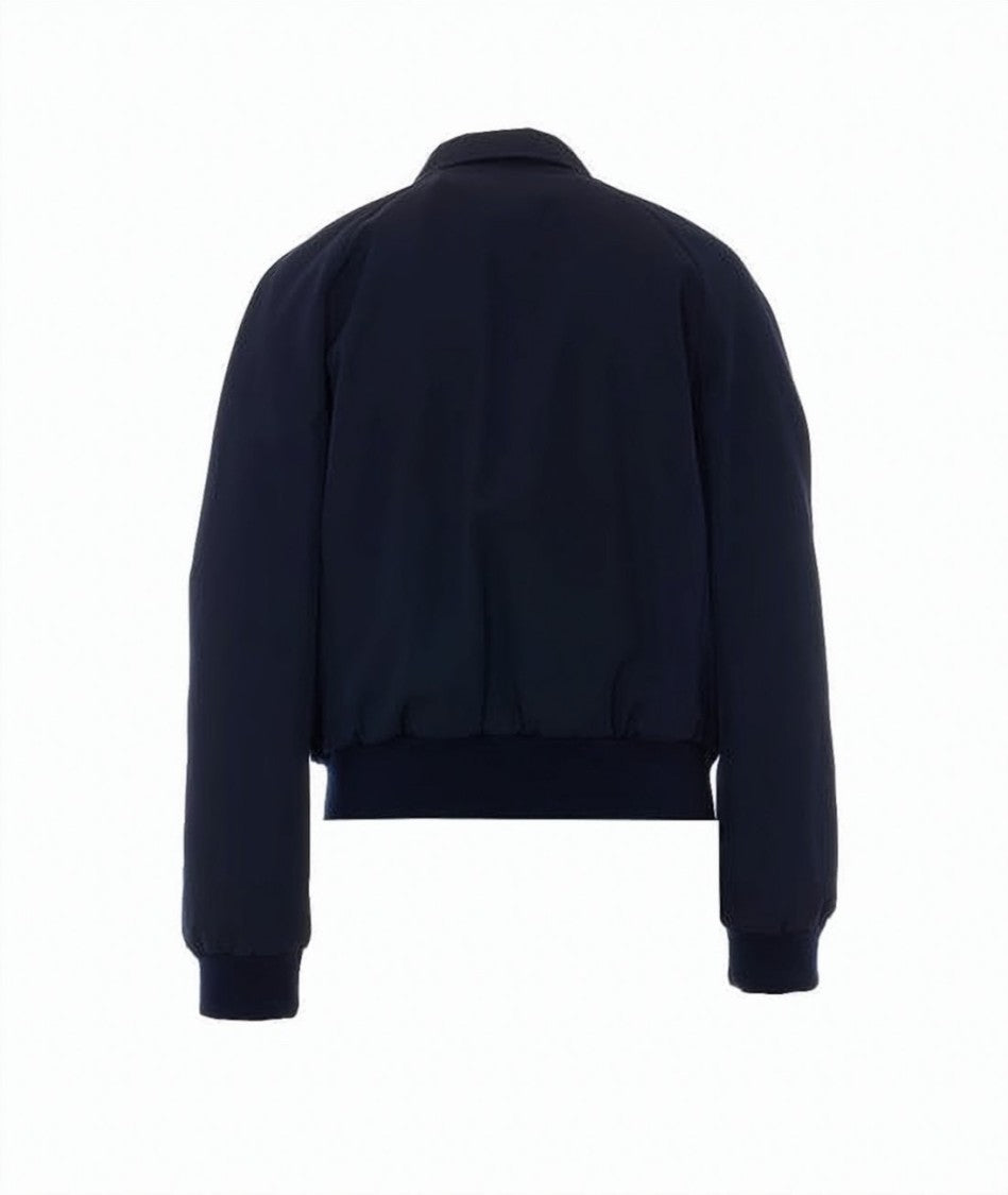 A.P.C. Structured Blue Jacket With Classic Collar