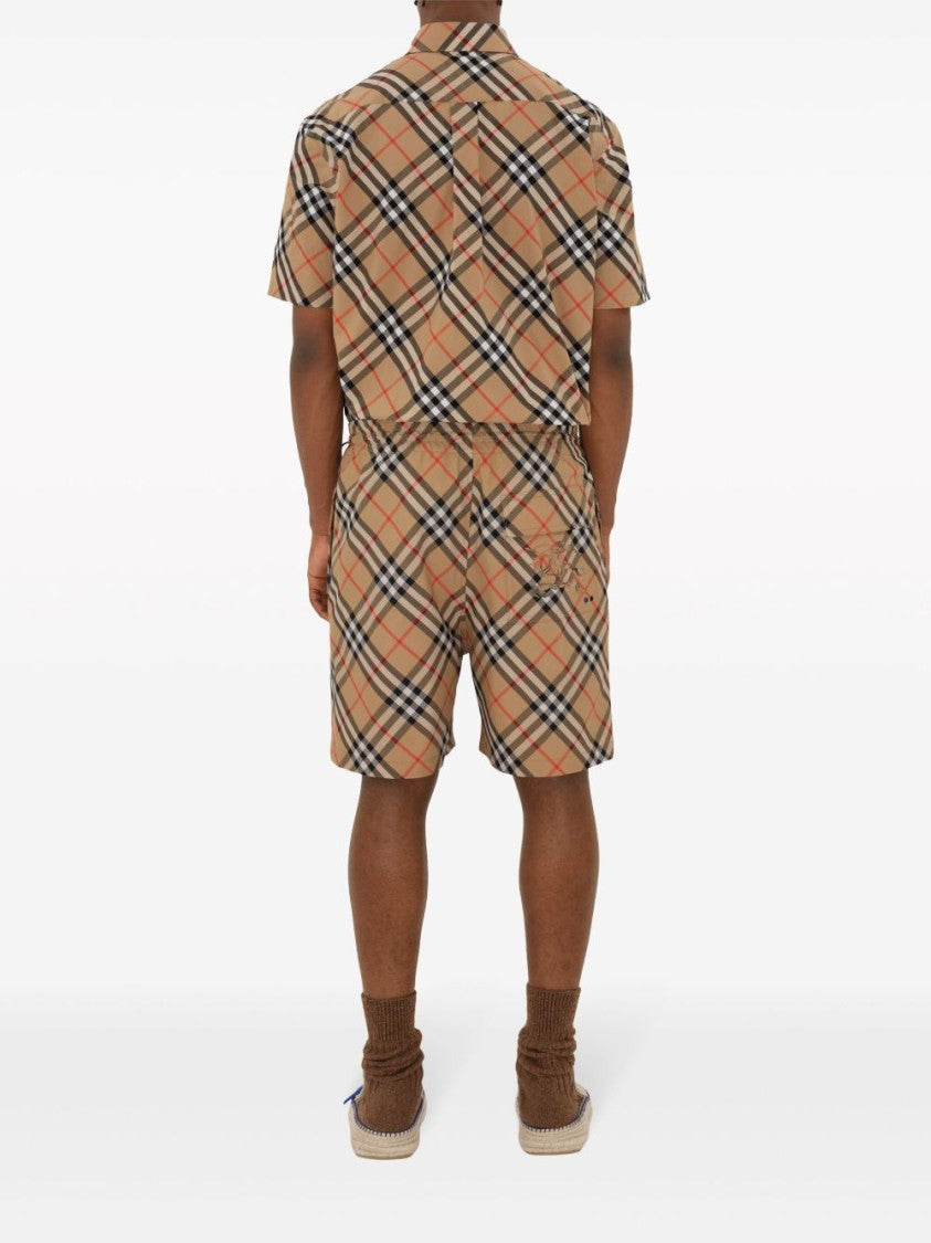 Burberry Check Print Short Sleeves
