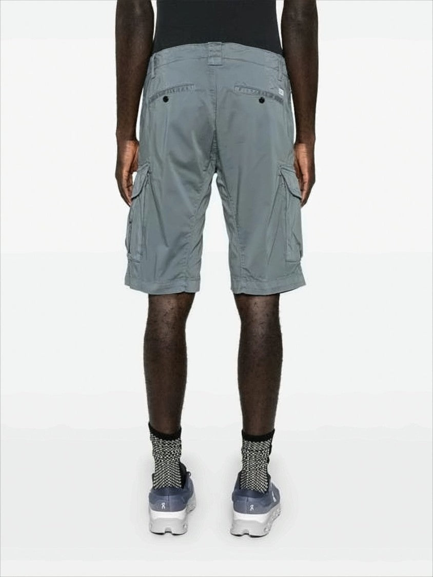 C.P. Company Relaxed Fit Cargo Shorts With Flap Pockets