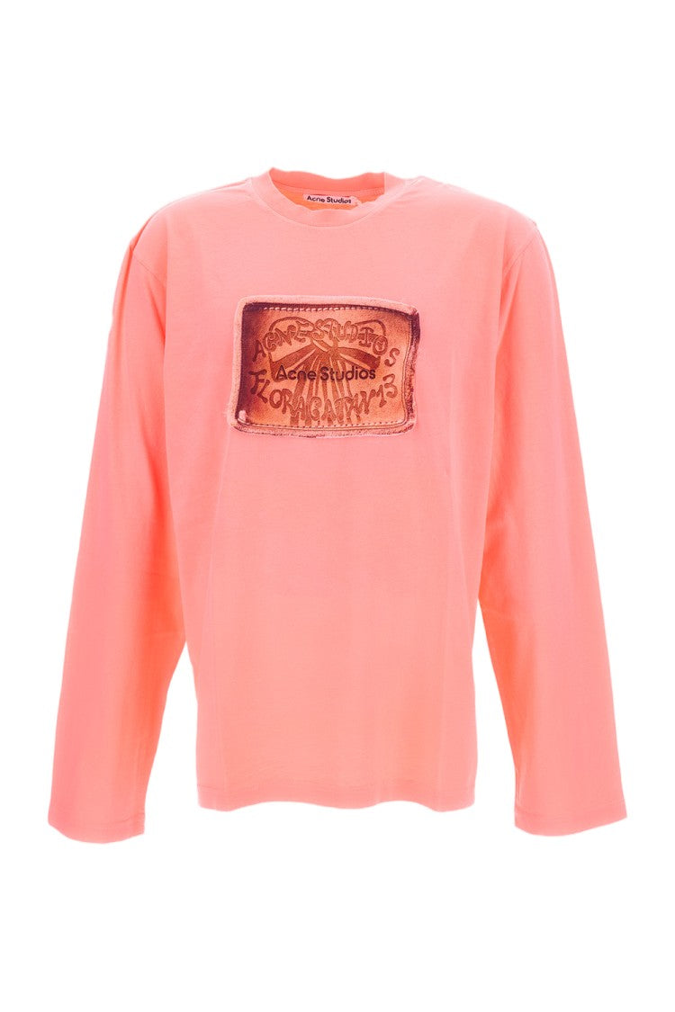 Acne Studios Pink Long-Sleeve T-Shirt