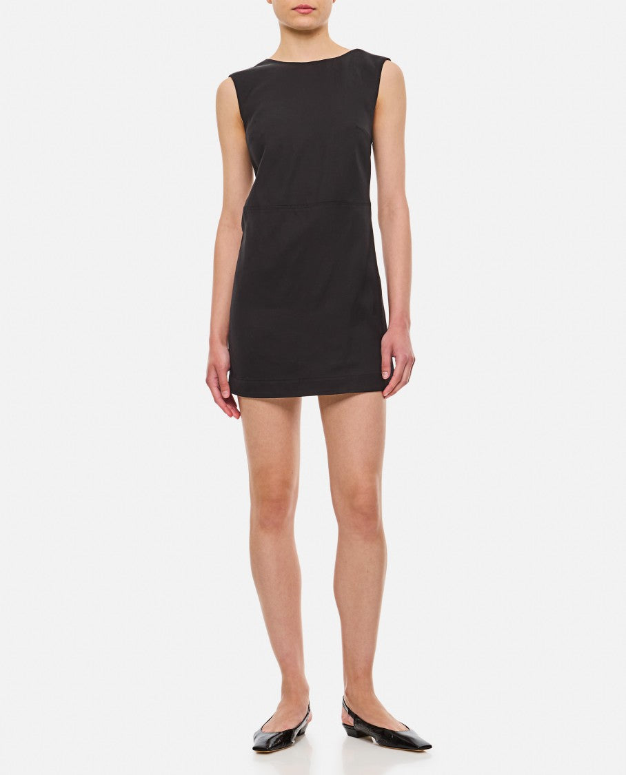 Loulou Studio Openback Sleeveless Short Dress