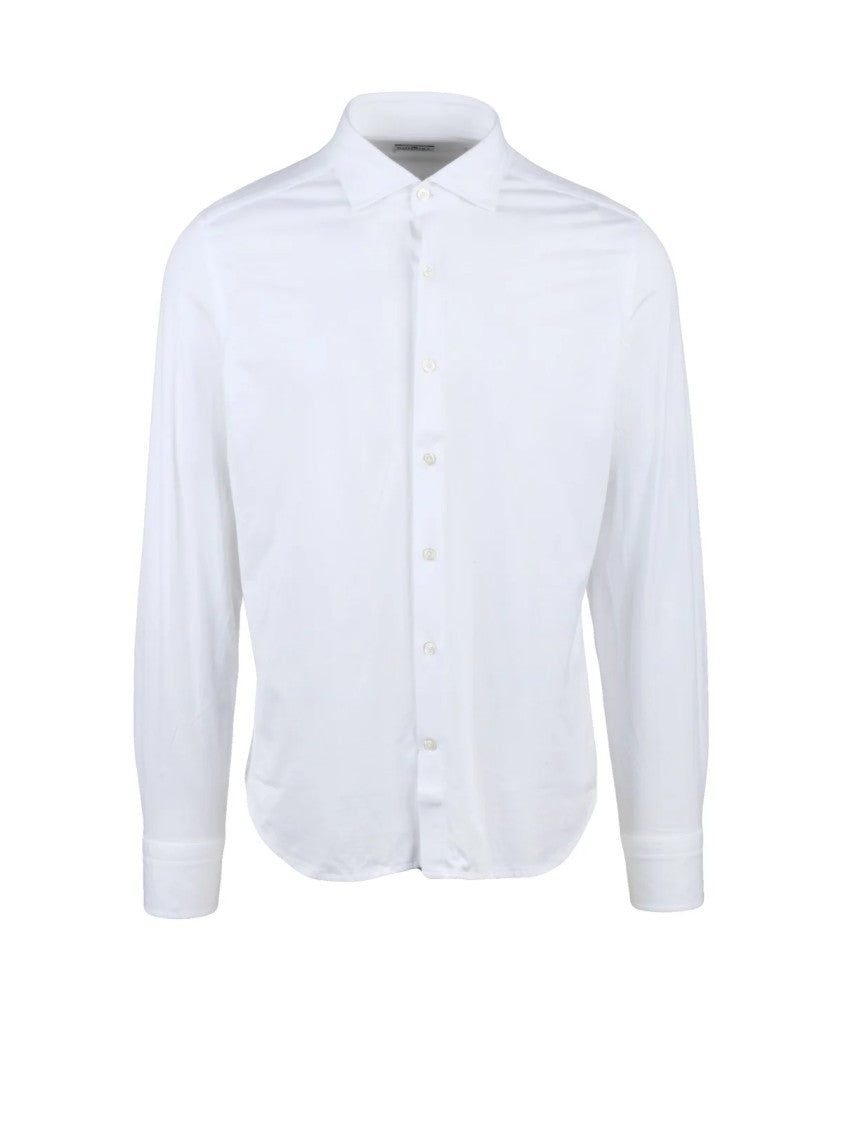 Sonrisa Fior Di Cotone Sonrisa Fior Di Cotone Classic White Button-Down Shirt