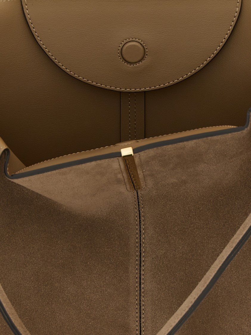 Tod's Small To Medium Suede Shopping Bag