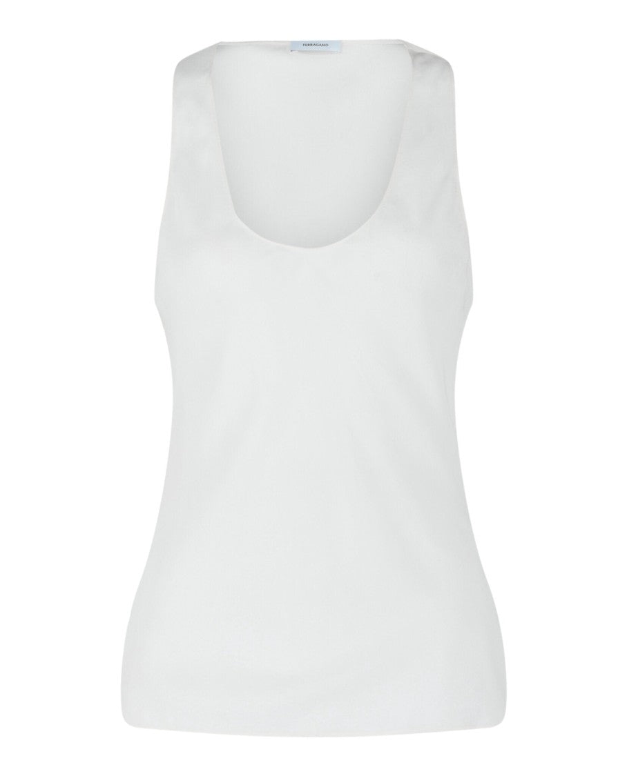 Ferragamo Silk Tank Top