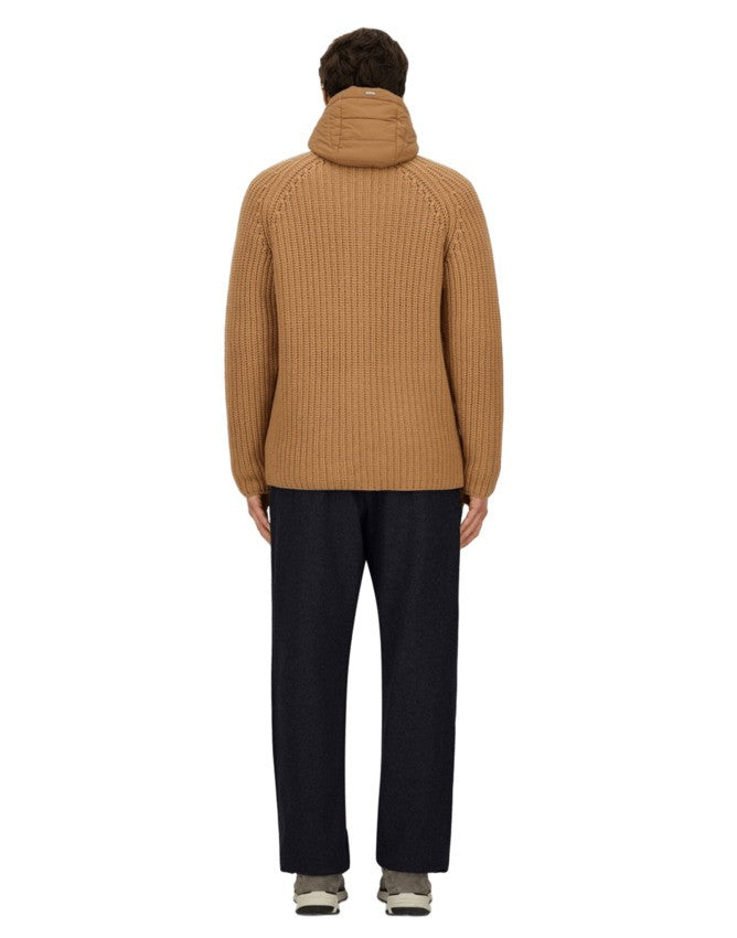 Herno Blue Trousers With Elastic Waistband