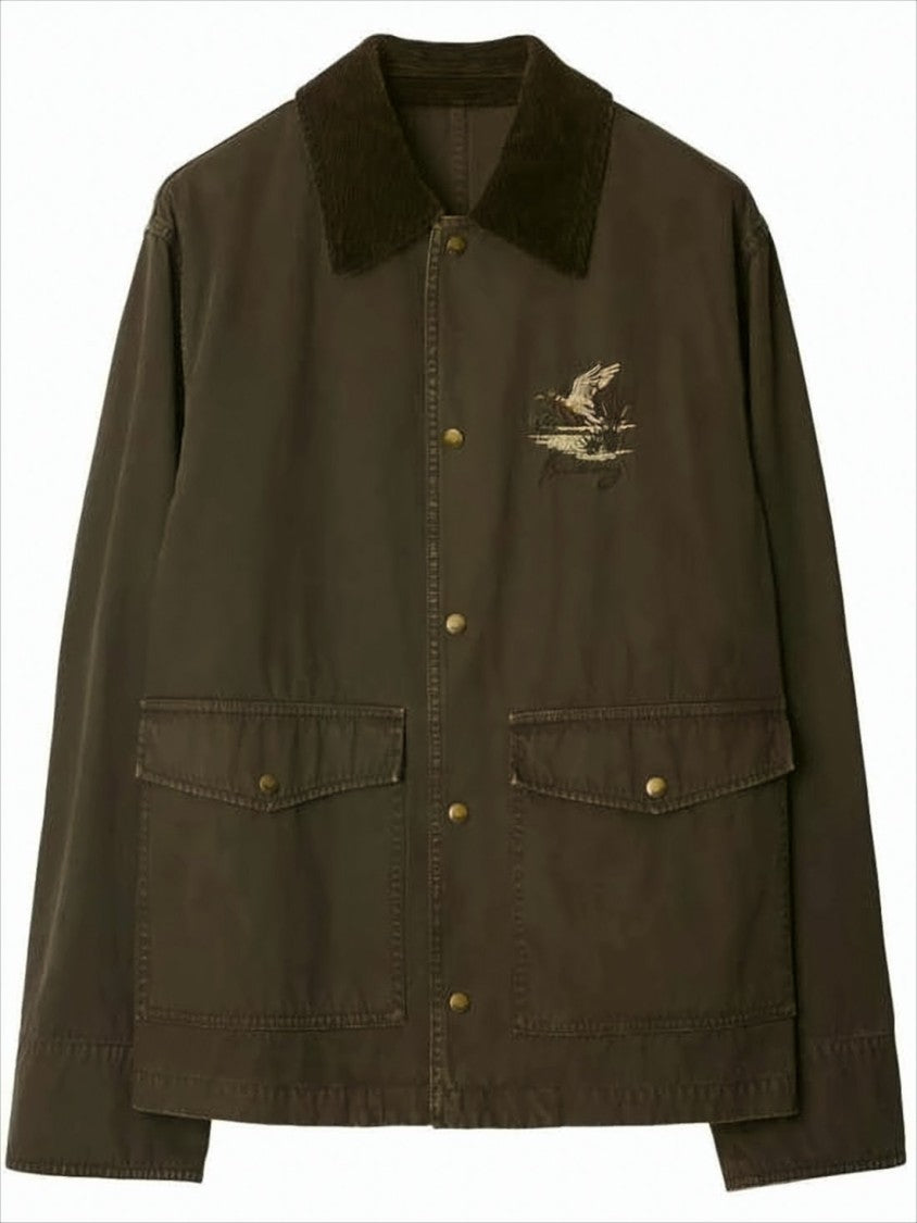 Burberry Boxy Cropped Jacket