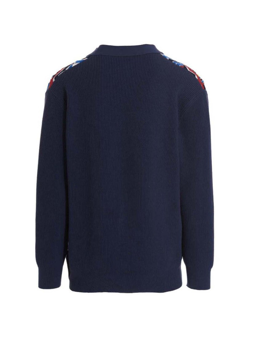 Missoni Zigzag Patterned Cotton Cardigan