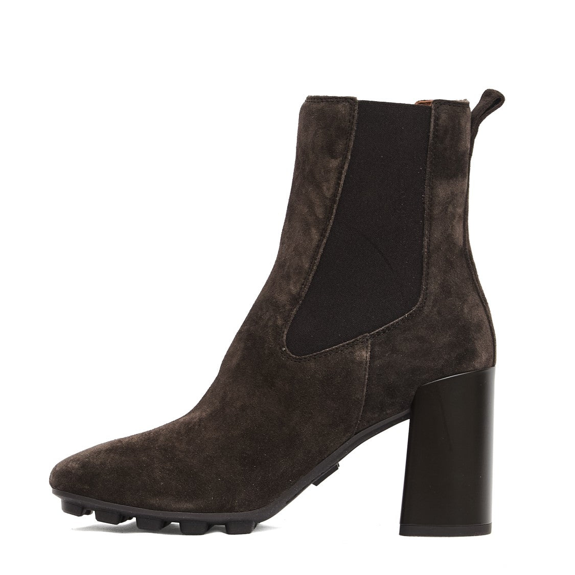 Hogan T. 85 Mm Cam Brown Ankle Boot