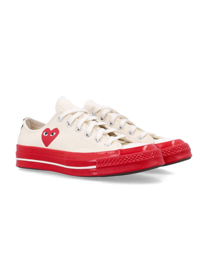Comme Des Garçons X Converse Comme Des Garçons Play X Converse Chuck 70 Low-Top Sneakers