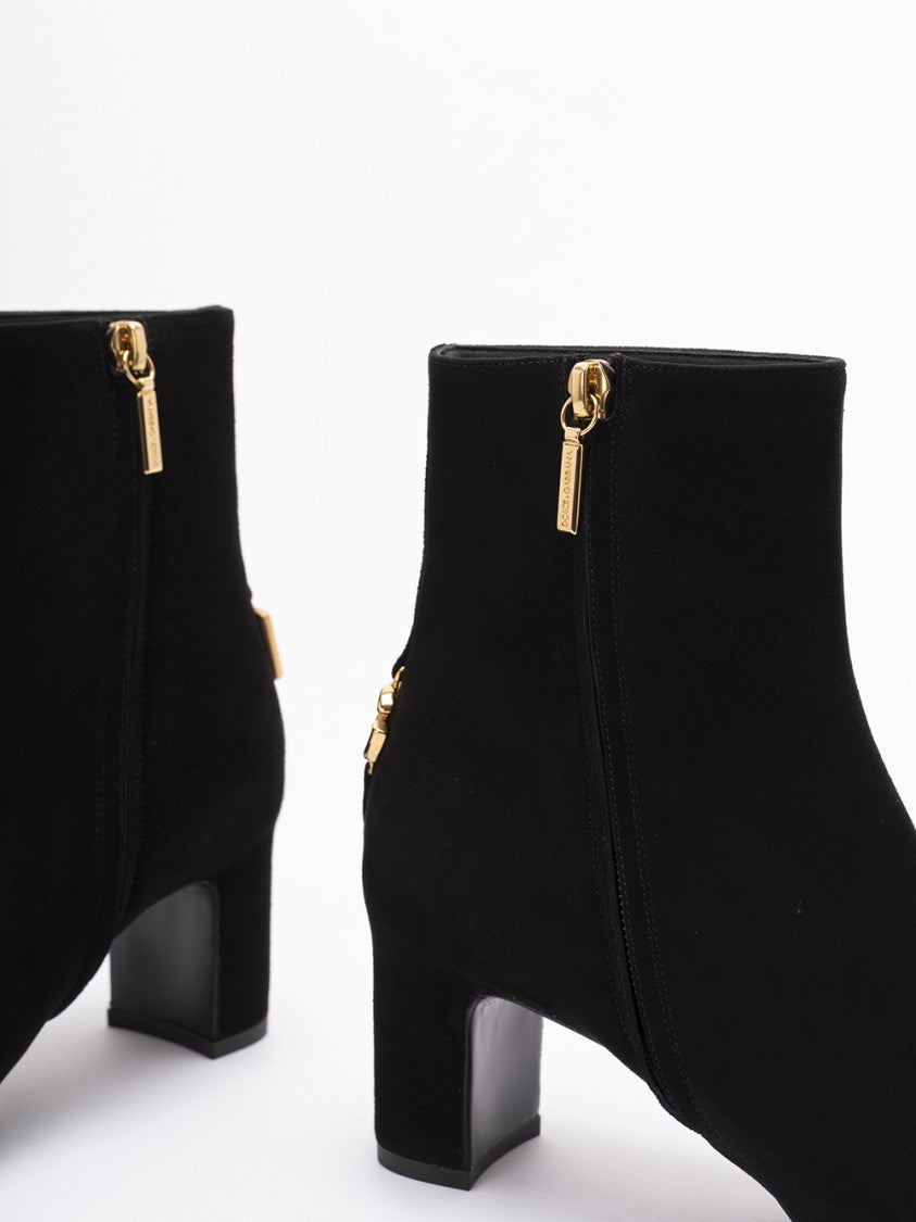 Dolce & Gabbana Suede Ankle Boots