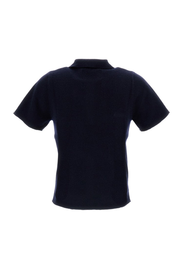 Extreme Cashmere Salamander Wool Blend Polo Shirt
