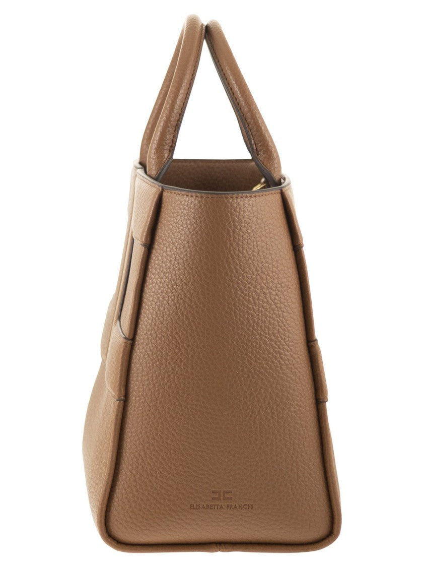 Elisabetta Franchi Large Tote Bag With Logo