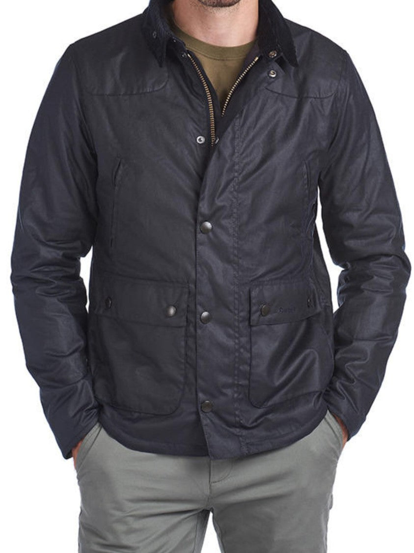 Barbour Blue Reelin Waxcotton Jacket
